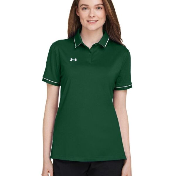 Women's Tipped Teams Performance Polo Thumbnail